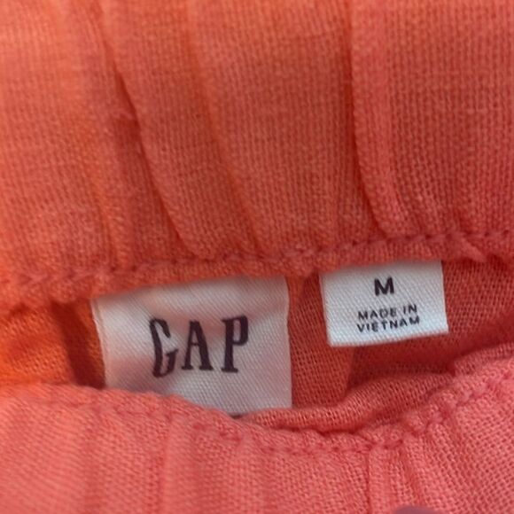 GAP Linen Blend High Waist Pull On Shorts - Picture 4 of 5